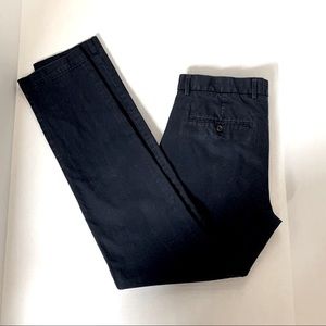 Men’s slim navy 98% cotton pants in great condition